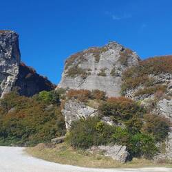 The rock formations are really interesting.