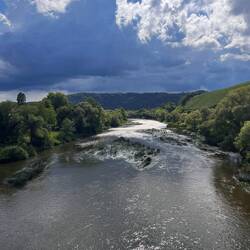 Die alte Saar, Berufsschifffahrt findet im Kanal statt