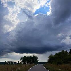 Rückweg mit nur ein paar Tropfen