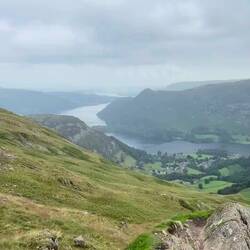 Video of the view midway up the mountain