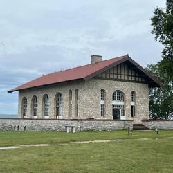 Rock Island Boathouse.