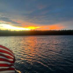 Nicolet Bay sunset