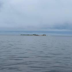 Sisters Island. There are many shoals and small islands in Green Bay along Door County.