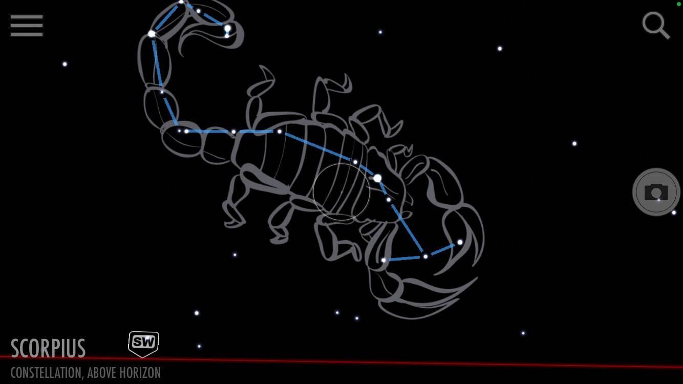 La constellation du Scorpion