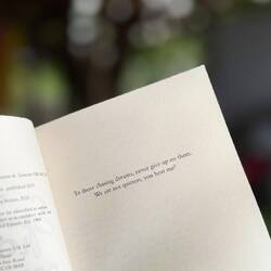 started reading...