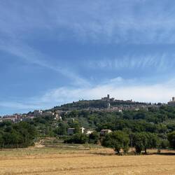 Erst noch mal vorbei an Assisi