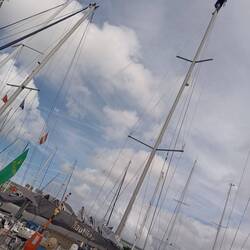 Georg musste mehrmals in den Mast rauf