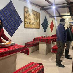 Das Hotel bestand größtenteils aus Salz