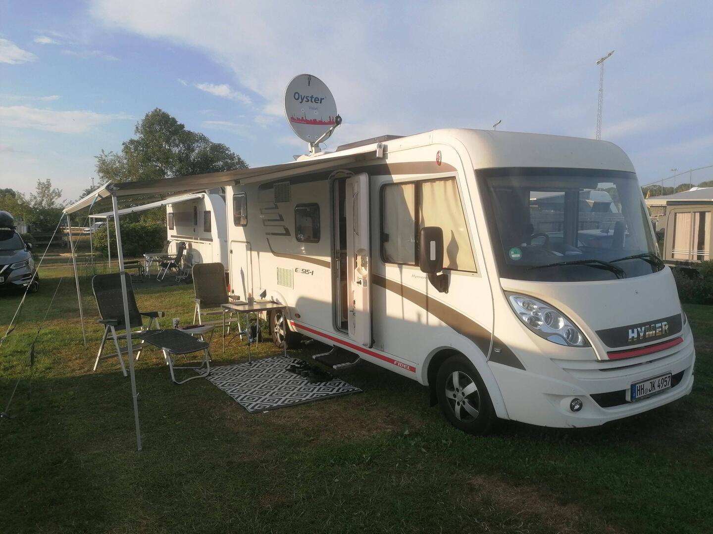 Heute mal Campingplatz