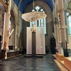 Inside a converted church