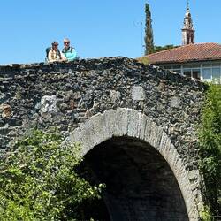 Ponte de San Xoán de Furelos - Roman bridge outside of Melide