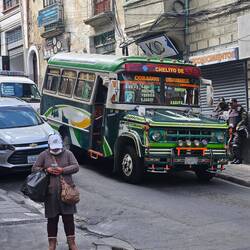 Die Busse in La Paz