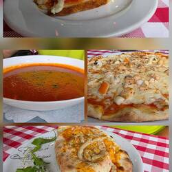 Die Tomatensuppe ohne Sahne war grandios