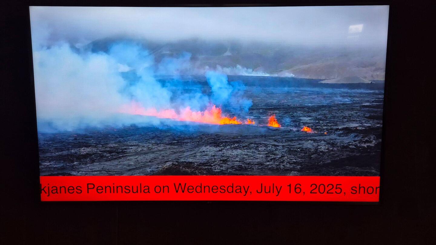 Lava Center - letzter Vulkanausbruch bei Grinðavik
