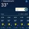 Nachts noch über 30 Grad!