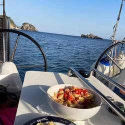 Der "Segelnudelsalat"