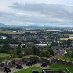 The castle's defensive armaments