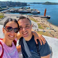 Vue sur le fjord d'Oslo