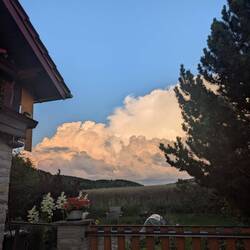 Wir lassen den Abend ausklingen.