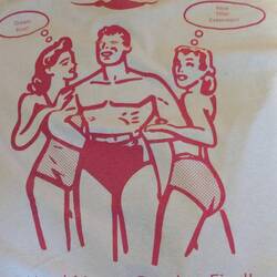 Alex wore his boat boy t-shirt. A bit risque, but that's us Amrkins.