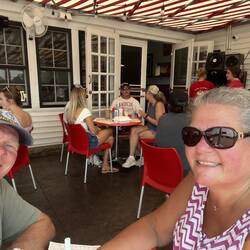 Enjoying Ice Cream at Wilsons