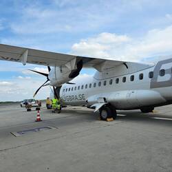 Flugzeig nach Klagenfurt