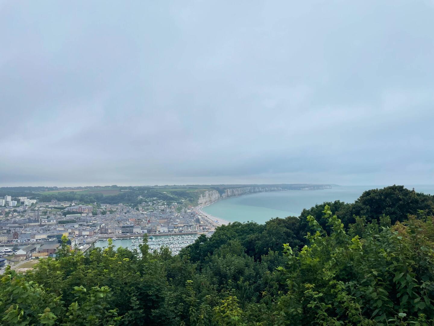 Aussicht auf Fécamp