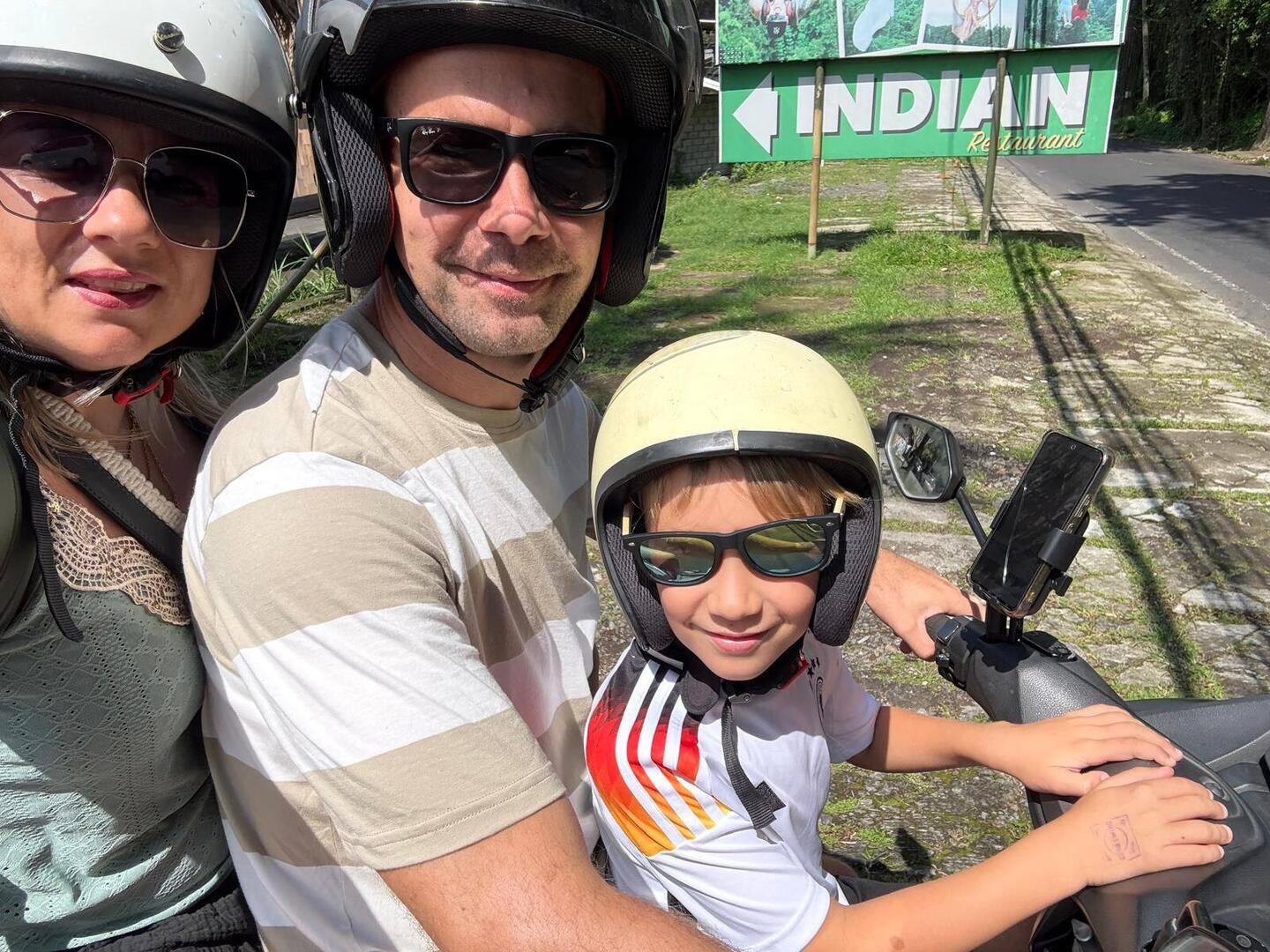 Mit dem Roller durch Ubud