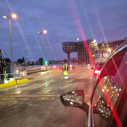 4.15 Uhr Ankunft in Swinemünde