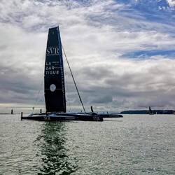 Auch Sir Ben Ainslie, 5facher Olympia- und 3facher Americas-Cup-Gewinner ist am Start