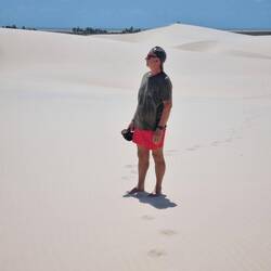 Derek in the dunes