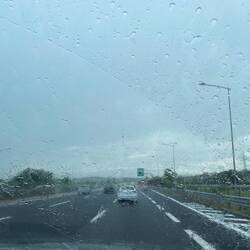 Ja ein kleiner Wolkenbruch