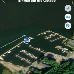 Der Hafen ist tatsächlich so leer wie der 🐧 es anzeigt