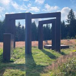 Skulptur "kein leichtes Spiel"