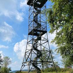 Der Gilbergturm mit schöner 360 Grad Aussicht