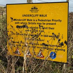 Undercliff walk