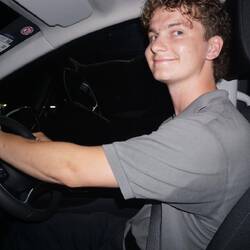 Een van de weinige foto's van mij