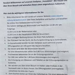 Man sollte sich vorher über freie Stellplätze informieren.