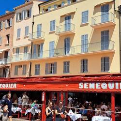 Hier haben wir bei unserer 1. Reise gesessen