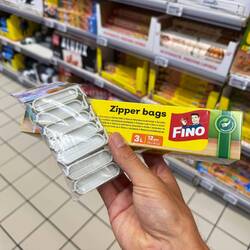 Bevor ich zum Bahnhof ging, musste ich im Supermarkt noch zwei Sachen kaufen.