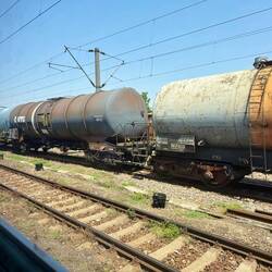 Impressionen während der Zugfahrt