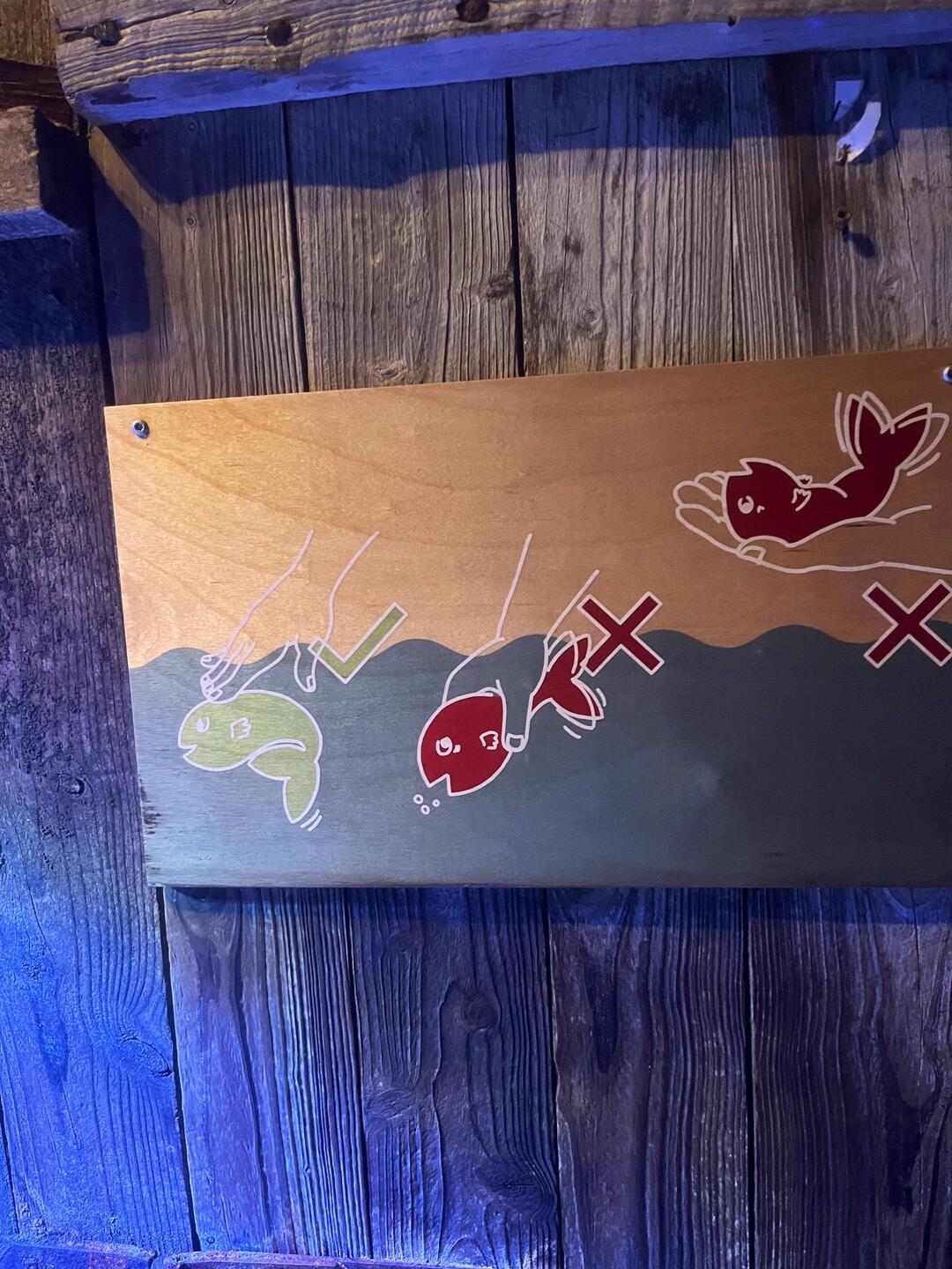 Wie streichelt man einen Fisch