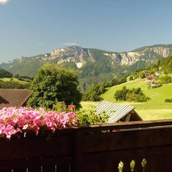 Der Blick von unserem Balkon