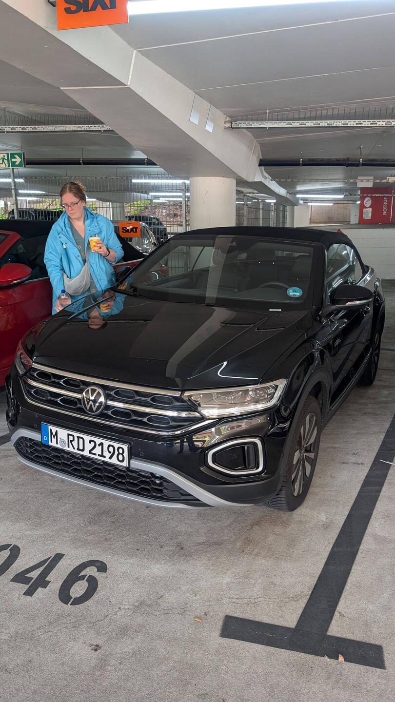 Mit dem Cabrio nach Frankreich