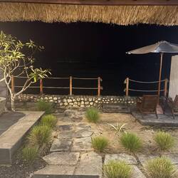 Unser Ausblick vom Bungalow