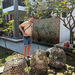 Wer hier wohl der Hahn im Korb ist 😅