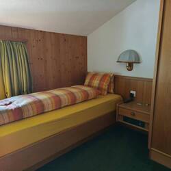 Hotel Seeblick in Sufers. Eine eine Übernachtung auf der Hinfahrt.