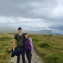 Loch Lomond behind us
