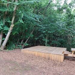 Trekkingplatz an der Tempelanlage