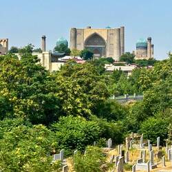 Der Komplex um die Bibi Chanym Moschee